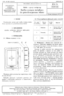 Meble i sprzęt medyczny - Szafka wisząca metalowa do przechowywania leków BN-76/5949-08