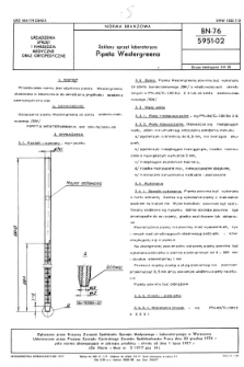 Szklany sprzęt laboratoryjny - Pipeta Westergreena BN-76/5951-02