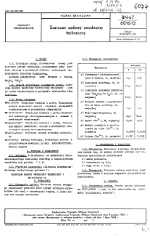 Siarczan sodowy uwodniony techniczny BN-67/6016-12