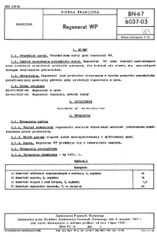 Regenerat WP BN-67/6037-03