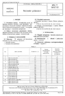 Barwniki polanowe BN-77/6041-45