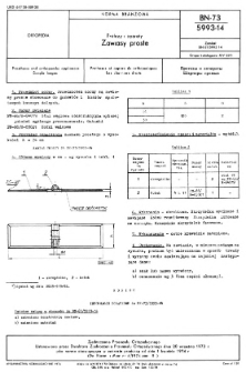 Protezy i aparaty - Zawiasy proste BN-73/5993-14