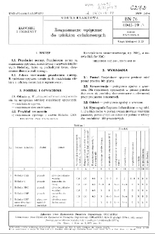 Rozjaśniacze optyczne do włókien celulozowych BN-76/6045-19