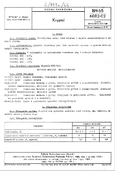 Kryptol BN-65/6082-02