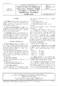 Środki pomocnicze dla włókiennictwa - Oznaczanie zdolności antyflokulacyjnej w stosunku do leukokwasów barwników kadziowych BN-76/6060-17
