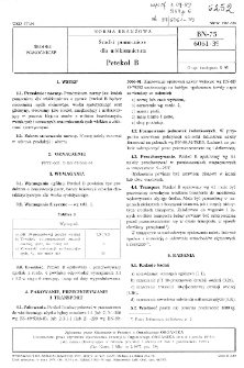 Środki pomocnicze dla włókiennictwa - Petekol B BN-75/6061-39