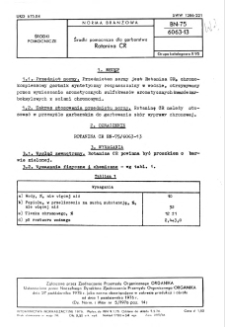 Środki pomocnicze dla garbarstwa - Rotanina CR BN-75/6063-13