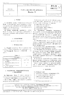 Środki pomocnicze dla garbarstwa - Rozin T BN-78/6063-15