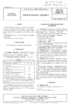 Dwunitrotoluen specjalny BN-90/6099-12