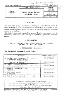 Emalia ftalowa do tablic szkolnych czarna BN-75/6115-34