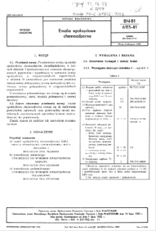 Emalie epoksydowe chemoodporne BN-81/6115-41