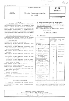 Emalie chemoutwardzalne do mebli BN-70/6115-57