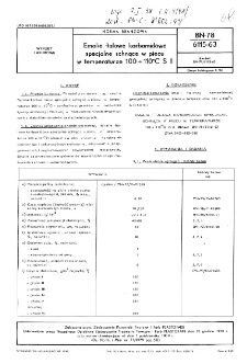 Emalie ftalowe karbamidowe specjalne schnące w piecu w temperaturze 100÷110°C S II BN-78/6115-63