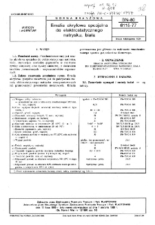 Emalia akrylowa specjalna do elektrostatycznego natrysku, biała BN-80/6115-77