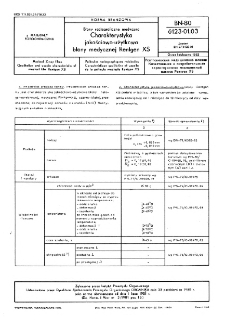 Błony radiograficzne medyczne - Charakterystyka jakościowo-użytkowa błony medycznej Rentgen XS BN-80/6123-01.03