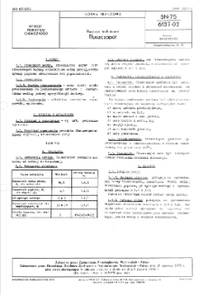 Tłuszcze techniczne - Tłuszczopot BN-75/6137-02