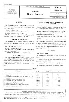 Odczynniki - Octan ołowiawy BN-78/6191-164