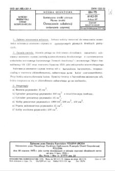Syntetyczne środki piorące - Płynne środki - Oznaczanie substancji anionowo czynnej BN-75/6142-01 Arkusz 07