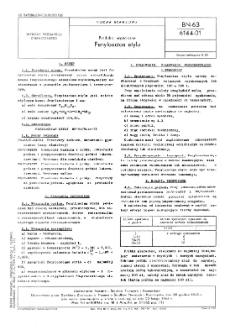 Produkty organiczne - Fenylooctan etylu BN-63/6144-01