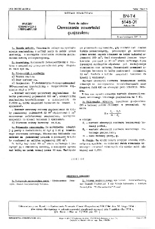 Pasta do zębów - Oznaczanie zawartości guajazulenu BN-74/6146-01 Arkusz 09