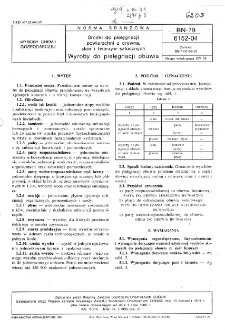 Środki do pielęgnacji powierzchni z drewna, skór i tworzyw sztucznych - Wyroby do pielęgnacji obuwia BN-79/6152-04