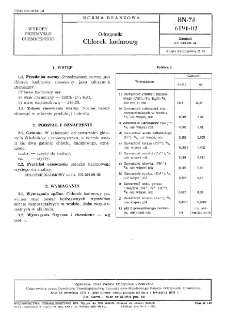 Odczynniki - Chlorek kadmowy BN-78/6191-02