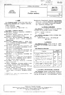 Odczynniki - Azotyn sodowy BN-70/6191-97