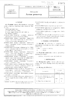 Odczynniki - Azotan potasowy BN-72/6191-106