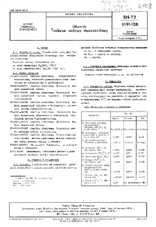 Odczynniki - Fosforan sodowy dwuzasadowy BN-72/6191-108