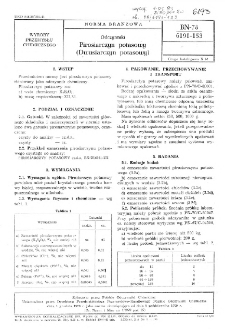 Odczynniki - Pirosiarczyn potasowy (Dwusiarczyn potasowy) BN-78/6191-153