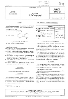 Odczynniki - 2,2'- Dwupirydyl BN-70/6193-21