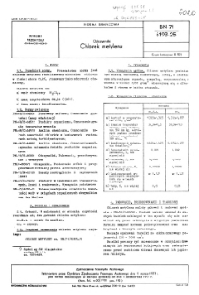 Odczynniki - Chlorek metylenu BN-71/6193-25
