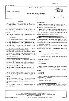 Folia do daktyloskopii BN-67/6385-01