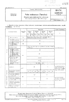 Folia wiskozowa (Tomofan) - Charakterystyka techniczna folii wiskozowej lakierowanej lakierem nitrocelulozowym BN-74/6385-03 Arkusz 13