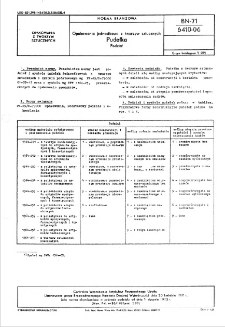 Opakowania jednostkowe z tworzyw sztucznych - Pudełka - Podział BN-71/6410-06