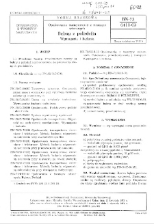 Opakowania transportowe z tworzyw sztucznych - Bębny z poliolefin - Wymagania i badania BN-73/6411-03