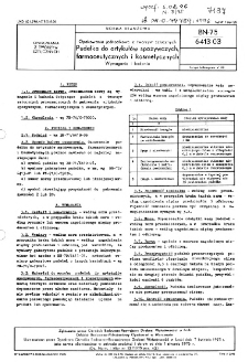 Opakowania jednostkowe z tworzyw sztucznych - Pudełka do artykułów spożywczych, farmaceutycznych i kosmetycznych - Wymagania i badania BN-75/6413-03