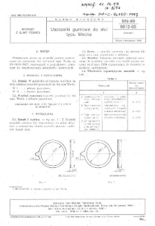 Uszczelki gumowe do słoi typu Wecka BN-89/6613-05