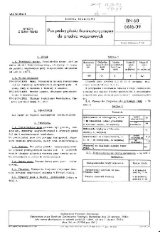 Pas pędny płaski tkaninowo-gumowy do prądnic wagonowych BN-68/6616-09