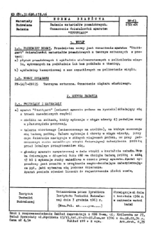 Badanie materiałów posadzkowych - Oznaczenie ścieralności aparatem "Stuttgart" BN-63/6701-01