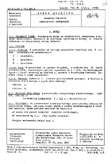 Elementy kamienne - Podokienniki zewnętrzne BN-63/6747-01