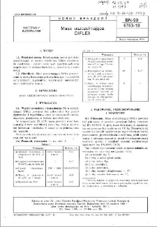 Masa uszczelniająca Diflex BN-90/6753-13