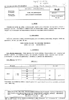 Taśmy uszczelniające poliuretanowe woskowane BN-80/6759-04