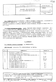 Uszczelki poliuretanowe do rur i kształtek kamionkowych BN-81/7043-05