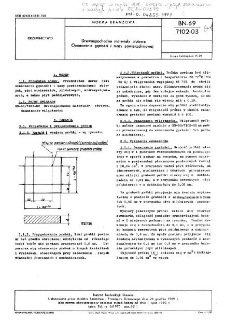 Drewnopochodne materiały płytowe - Oznaczanie gęstości i masy powierzchniowej BN-69/7102-03
