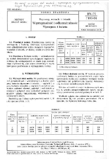 Tapczany, wersalki i leżanki - Wytrzymałość i odkształcalność - Wymagania i badania BN-75/7103-04