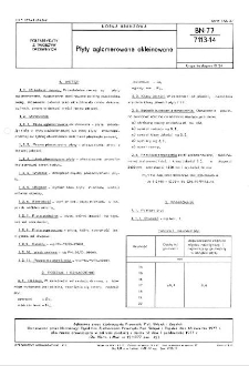 Płyty aglomerowane okleinowane BN-77/7113-14