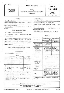 Płyty wiórowo-paździerzowe zwykłe - Wymagania BN-82/7124-02.12