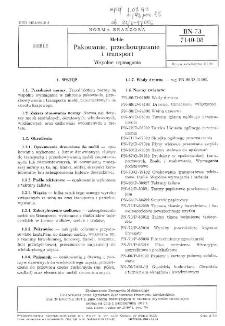 Meble - Pakowanie, przechowywanie i transport - Wspólne wymagania BN-73/7140-08