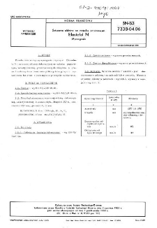 Sztuczna okleina na nośniku papierowym - Elastofol N - Wymagania BN-83/7338-04.06